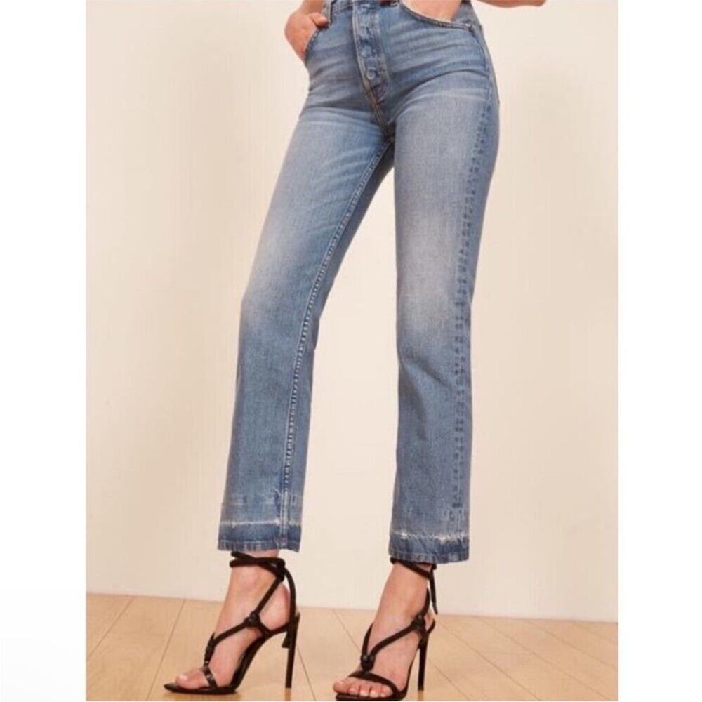 Reformation Cynthia High Relaxed Jean Size 28